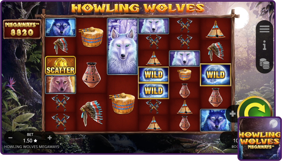 Howling Wolves Megaways Review